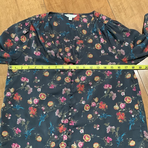 Lucky Brand floral blouse size small EUC - Picture 6 of 7